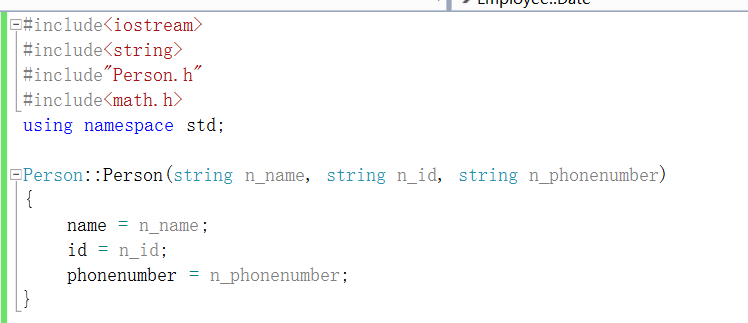 C++ 类中有string类型的问题